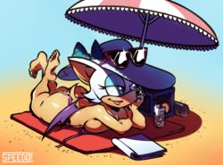 1girls anthro ass barefoot big_ass big_breasts breasts cleavage feet female female_only furry huge_ass large_breasts rouge_the_bat solo sonic_(series) speedosausage toes rating:Questionable score:32 user:justausername