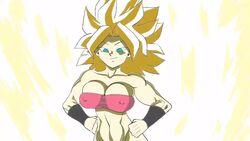 abs animated aura big_breasts bouncing_breasts caulifla dragon_ball dragon_ball_super english_dialogue fat_ass gold_hair green_eyes huge_breasts muscular_female naughty_face pseudocel pulling_shirt_down saiyan seductive seductive_smile smile sound super_saiyan tagme tubetop video voice_acted rating:Questionable score:202 user:iceboy128