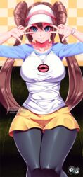 1girls big_breasts breasts deviantart eye_contact female female_only human jadenkaiba looking_at_viewer nintendo peace_sign pokemon pokemon_bw2 rosa_(pokemon) solo solo_female solo_focus source_request text thick_thighs twintails url v v_sign watermark wide_hips rating:Questionable score:148 user:Reizo40