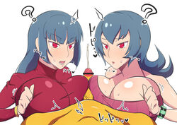 1boy 2girls ? alternate_breast_size alternate_costume alternate_outfit anthro anthrofied big_breasts blue_hair blush bracelet breast_to_breast breasts censor_bar censored clone clothed_female_nude_male clothed_paizuri clothed_sex clothing cum cumshot dd_(artist) double_paizuri dual_persona ejaculation ejaculation_between_breasts half-closed_eyes huge_breasts human hypno interspecies long_hair looking_at_viewer male_pov mind_control nintendo outercourse paizuri pale-skinned_female penis pokemon pokemon_hgss pokemon_rgby pov red_eyes sabrina_(pokemon) sabrina_(pokemon_hgss) sweat symmetrical_docking teamwork text threesome time_paradox trembling veins white_background yellow_fur rating:Explicit score:180 user:Fove_vento