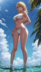 ai_generated ass big_ass big_breasts bleach blonde_hair blowjob breasts grey_eyes lips long_legs matsumoto_rangiku mommy sexy_armpits rating:Explicit score:55 user:KonanFeets