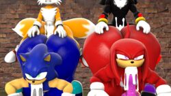 big_ass big_butt big_penis blueapple bubble_ass bubble_butt cum cum_in_ass cum_in_mouth cum_inside espio_the_chameleon gay knuckles_the_echidna looking_pleasured male/male male_only shadow_the_hedgehog silver_the_hedgehog sonic_(series) sonic_the_hedgehog tails thick_ass thick_penis thick_thighs yaoi rating:Explicit score:109 user:Fivehunnid