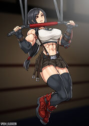 1girls abs big_breasts breasts cleavage elee0228 female female_only final_fantasy final_fantasy_vii large_breasts muscles muscular muscular_female sefuart solo square_enix tifa_lockhart rating:Questionable score:110 user:justausername