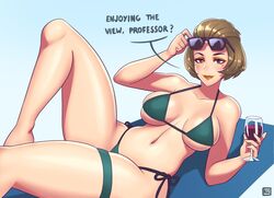 bikini fire_emblem fire_emblem:_three_houses green_bikini manuela_casagranda milf mole mole_under_eye nintendo rizdraws side-tie_bikini sunglasses sunglasses_on_head swimsuit wine_glass rating:Explicit score:184 user:Epicguy19