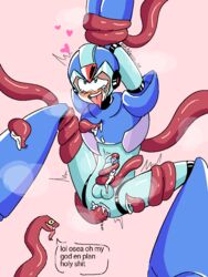  antitelevisa2008 capcom color cum_in_ass cum_on_penis drawn forced_yaoi gay mega_man mega_man_x tentacle x_(mega_man) yaoi  rating:explicit score: user:metalman009