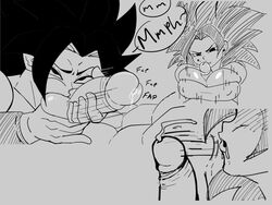 caulifla dragon_ball dragon_ball_super female huge_breasts male naughty_face oral paizuri pseudocel saiyan seductive universe_6/universe_7 universe_6_saiyan/universe_7_saiyan rating:Explicit score:174 user:Caulifla_Bratty_Saiyan