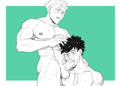 2boys balls blush fellatio gay male male_only muscular my_hero_academia naked natsuo_todoroki nipples nude nude_male penis shindou_you sweat todoroki_natsuo yaoi yo_shindo rating:Explicit score:56 user:mercedesyh2