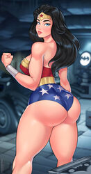 1girls ange1witch ass batcave batman batman_(series) big_ass big_breasts black_hair blue_eyes bruce_wayne busty couple curvaceous curvy curvy_figure dat_ass dc_comics diana_prince eyebrows eyelashes eyes female female_only fully_clothed hair hips hourglass_figure justice_league light-skinned_female light_skin lips long_hair looking_back offscreen_character rear_view slim_waist solo speech_bubble thick thick_hips thick_thighs thighs voluptuous voluptuous_female wide_hips wonder_woman wonder_woman_(series) rating:Explicit score:58 user:BMWW