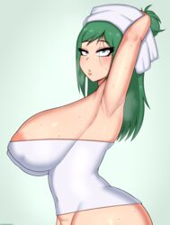 1girls areola areola_slip areolae areolae_slip armpits big_breasts breasts cleavage drunkavocado female female_only green_eyes green_hair huge_breasts inko_midoriya large_breasts mature_female milf mother my_hero_academia solo wet rating:Explicit score:359 user:justausername