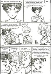 4girls abs big_hair black_and_white clothed_female dragon_ball dragon_ball_super dragon_ball_z erasa no_nut_november page_1 saiyan saiyan_tail seripa thewritefiction videl zangya rating:Questionable score:13 user:Omnidragon10