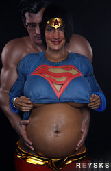 1boy 1boy1girl 1girls 3d 3d_(artwork) alien alien_humanoid amazon athletic athletic_female big_breasts black_hair breasts bust busty clark_kent cleavage couple curvy curvy_figure dark_hair dc_comics demigod demigoddess diana_prince female fit fit_female gigantic_breasts handjob hands_on_belly heavily_pregnant heroine hips hourglass_figure huge_breasts human humanoid injustice_2 justice_league kal-el large_breasts legs light-skinned_female light-skinned_male light_skin lips long_hair looking_at_viewer olive_skin pregnant pregnant_belly princess rysketches smile smiling straight superhero superheroine superman superman_(series) themysciran thick_legs thick_thighs thighs two-handed_handjob voluptuous waist watermark wide_hips wonder_woman wonder_woman_(injustice) wonder_woman_(series) rating:Explicit score:67 user:TarzanApeMan