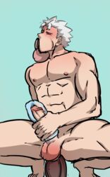 1boy anal anal_insertion anal_sex animated balls blowjob blue_background blush blushing bouncing_balls color dildo disembodied_penis fellatio fleshlight gay kurosilver looking_at_viewer male male_focus male_only masturbation multiple_penises muscle muscles muscular muscular_male my_hero_academia natsuo_todoroki penis solo_focus squatting testicles todoroki_natsuo white_hair yaoi rating:Explicit score:63 user:mercedesyh2