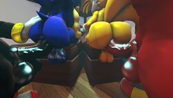 3d 4boys anal anal_penetration anal_sex ass ass_grab back_view backsack big_ass big_butt butt darksorm foursome gay hand_on_ass knuckles_the_echidna rear_view round_ass round_butt shadow_the_hedgehog sonic_(series) sonic_the_hedgehog tagme tails yaoi rating:Explicit score:75 user:Gperez1234