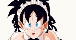 blue_eyes cute cute_face dragon_ball maid nala1588 pixiv short_hair tongue_out videl rating:Explicit score:13 user:StepOnMeVidel