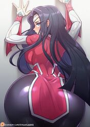 ass back irelia_xan league_of_legends looking_at_viewer looking_back strongbana thick_ass rating:Questionable score:318 user:BinerWilliam