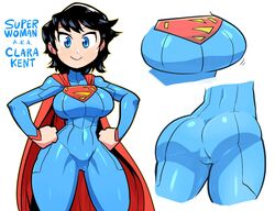 1girls ass big_ass big_breasts breasts clara_kent cleavage crap-man dc female female_only genderswap large_breasts rule_63 solo superheroine superman_(series) superwoman rating:Questionable score:262 user:justausername