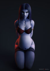 1girls 3d bra breasts cum cum_on_face female female_only huge_belly overwatch pregnant ready_to_pop solo thighhighs vgerotica widowmaker rating:Explicit score:70 user:justausername