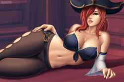 big_breasts blue_eyes cum_on_face female female_only flowerxl league_of_legends long_hair looking_at_viewer mature_female miss_fortune red_hair solo solo_focus thick_thighs rating:Explicit score:158 user:Ponic5