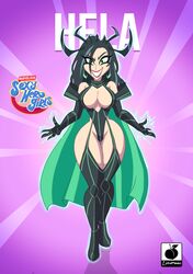 1girls big_breasts black_hair breasts cape cleavage dc_super_hero_girls earrings female female_focus female_only green_eyes hela horned_helmet linkartoon marvel marvel_comics marvelous_sexy_hero_girls smiling solo supervillain thick_thighs thighs thor:_ragnarok thor_(series) villain voluptuous wide_hips rating:Questionable score:247 user:Tronitrus