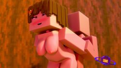  3d 3d_(artwork) 3d_artwork 3d_render ahe_gao blender blender3d blender_(artwork) blender_(software) blender_cycles blue_eyes blush brown_hair enigma_zxc flushed from_behind minecraft original_character pussy_penetration tagme vaginal_penetration  rating:explicit score: user:bot