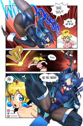 2girls blonde_hair blue_hair breasts cleavage clothing comic crossover dialogue english_text female female_only fire_emblem fire_emblem_awakening huge_breasts lucina_(fire_emblem) mario_(series) multiple_girls nintendo princess_peach sasatseng speech_bubble text the_wrestling_princess thighhighs rating:Questionable score:49 user:SplatLover