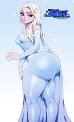 1girls alternate_ass_size artist_name ass big_ass big_butt blue_dress bottom_heavy breasts bubble_ass bubble_butt clothed clothed_female disney dress elsa_(frozen) favorite female female_only frozen_(film) frozen_2 gigantic_ass hair_down huge_ass huge_butt jay-marvel large_ass looking_at_ass looking_back medium_breasts nipple_bulge nipples_visible_through_clothing pawg pinup pokies round_ass round_butt smile snowing solo solo_female thick thick_ass thick_eyelashes thick_thighs thighs thin_waist tight_clothing tight_dress white_skin rating:Questionable score:930 user:kinnikuman