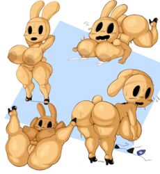 1girls animal_crossing anthro ass big_ass big_breasts big_butt bikini_top black_eyes breasts bunny_ears bunny_tail clothing coco_(animal_crossing) edit female footwear furry furry_only high_heels huge_ass huge_breasts lactation lagomorph large_breasts mostly_nude naked naked_footwear naked_heels nervous nintendo nude purple_yoshi_draws pussy rabbit shortstack sunscreen sweat tail thick_thighs thighs white_background wide_hips rating:Explicit score:220 user:Admin480