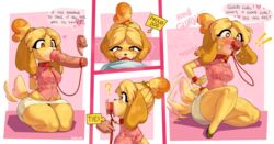 1boy 1girls adorable all_the_way_to_the_base animal_crossing animal_ears anthro anthrofied asphyxiation big_penis blowjob blush bondage borvar breasts brown_eyes canine choker choking clothed collar cum cum_in_mouth cum_in_throat cum_inside cute deepthroat deepthroat_holder deepthroat_no_hands deepthroat_training english_text erection eye_contact fellatio female femsub furry gag gagged gagged_speech gagging good_girl happy_sub heart-shaped_pupils heart_eyes high_resolution interspecies isabelle_(animal_crossing) kneeling leash leashed_to_genitals leather_cuffs long_penis looking_at_viewer male maledom nintendo oral oral_sex out_of_breath penis petplay pink_shirt pov praise_kink roleplay skirt speech_bubble straight sweat tail tailwag text thick_thighs thighs throat_bulge tied_hands tight_throat tongue_out trembling veiny_penis wagging_tail wide_hips yellow_fur rating:Explicit score:1145 user:Ugabuga