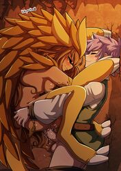 1boy 1girls ass_grab blush brown_hair claws dark_skin eyeliner human human_penetrating juices kinkymation long_hair nintendo penetration personification pokémon_(species) pokemon pokemon-girl_encyclopedia pokemusu pokephilia purple_hair sandslash scales sideboob spikes standing_sex rating:Explicit score:110 user:!nner$elf89