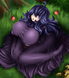 big_breasts black_hair clothed_female dress female female_focus female_only fenrox hex_maniac long_hair nintendo nipples nipples_visible_through_clothing pokemon pokemon_xy purple_eyes solo solo_female solo_focus rating:Explicit score:78 user:Deku51