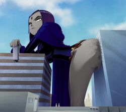 big_breasts clothed_female dc female female_focus female_only giantess half_demon pale-skinned_female purple_eyes purple_hair rachel_roth raven_(dc) ravenravenraven short_hair solo solo_female solo_focus teen_titans rating:Explicit score:169 user:Deku51