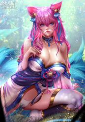 ahri bearwitch league_of_legends nipple_slip riot_games spirit_blossom_ahri spirit_blossom_series rating:Explicit score:100 user:UsuarioX22