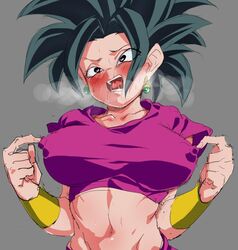 big_breasts black_hair blush breasts clothing dragon_ball dragon_ball_super drool drooling earrings erect_nipples female female_masturbation female_only fusion heart-shaped_pupils heart_eyes heavy_breathing kefla masturbation nipple_bulge nipple_play nipple_rub nipples pokies potara_earrings rom saiyan shounen_jump solo solo_female tears_of_pleasure uncensored rating:Explicit score:228 user:TnAPlay