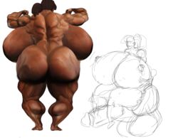  artist_request extreme_muscles extrememorph facesitting gigantic_breasts huge_ass huge_breasts huge_penis hyper hyper_ass hyper_breasts hyper_muscles lynn_loud muscular muscular_female ponytail straight_hair the_loud_house  rating:explicit score: user:extrememorph