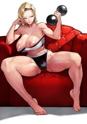 1girls alternate_version_available android_18 blonde_hair blue_eyes cameltoe cleavage curvy dragon_ball erect_nipples female huge_areolae huge_ass huge_breasts puffy_nipples short_hair thick_lips voluptuous wide_hips yoshi55level yoshio_(55level) rating:Explicit score:155 user:Cranium