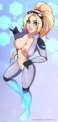 1girls areolae big_breasts blonde_hair blue_eyes breasts dimedrolly eyes_visible_through_hair fair-skinned_female fair_skin female female_focus female_only goggles goggles_on_head light-skinned_female light_skin long_hair looking_at_viewer nipples nova_(starcraft) partially_clothed pubic_hair pussy removing_clothing solo solo_female solo_focus starcraft vagina rating:Explicit score:156 user:justausername