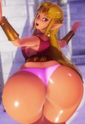 1girls a_link_between_worlds alternate_ass_size alternate_skin_color arm_bracers ass ass_expansion back back_view big_ass big_butt bimbo blonde_hair blue_eyes bottom_heavy breasts bubble_ass bubble_butt butt_crack earrings fat_ass fat_butt female female_only gyaru huge_ass imbapovi large_ass large_butt looking_at_viewer looking_back massive_ass nintendo panties pink_dress pink_skin princess_zelda round_ass solo solo_female tanned tanned_skin the_legend_of_zelda thick_ass thick_thighs tiara vambraces wide_hips zelda_(a_link_between_worlds) rating:Questionable score:171 user:TnAPlay