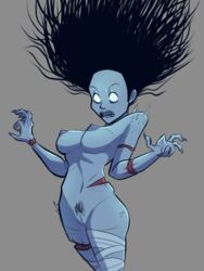 dead_by_daylight exposed_breasts female_only floating_hair ghost ghost_girl gore monster_girl nude nude_female perky_breasts pubic_hair rin_yamaoka steecks steeckykees the_spirit_(dead_by_daylight) white_eyes rating:Explicit score:92 user:PornArchiver