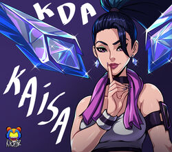 k/da_all_out_kai'sa k/da_all_out_series kai'sa kyoffie league_of_legends tagme rating:Questionable score:47 user:UsuarioX22