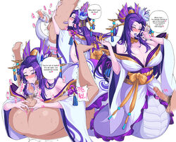 1boy 1girls 2020 anilingus blowjob blowjob_face cassiopeia_du_couteau cock_worship drogod_(artist) fellatio lamia league_of_legends naga purple_hair rimming riot_games simple_background spirit_blossom_cassiopeia spirit_blossom_series tailjob white_background x-ray rating:Explicit score:413 user:Murdershad