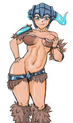 1girls artist_request bikini_armor blue_eyes breasts breasts_apart clothed clothed_female feet_out_of_frame female female_only fur_(clothing) fur_clothing hand_on_hip helmet league_of_legends light-skinned_female light_skin medium_breasts navel revealing_clothes sejuani simple_background solid_color_background solo standing tagme toned toned_female tongue tongue_out traditional_sejuani white_background white_hair rating:Questionable score:36 user:Horny_jungler_(girl)