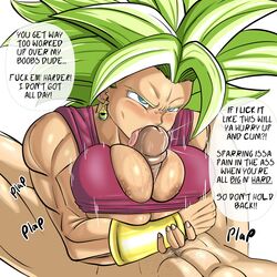 1girls annoyed big_breasts big_penis blue_eyes breast_squish crop_top dragon_ball dragon_ball_super earrings english_text female female_saiyan femdom fusion green_eyes green_hair kefla legendary_super_saiyan licking licking_penis light-skinned_female light_skin muscular_female musk musk_clouds musky paizufella paizuri paizuri_under_clothes penis_lick potara_earrings pseudocel saiyan short_hair smell smelly spiky_hair steam steamy super_saiyan super_saiyan_2 sweat sweatdrop sweating sweaty text tight_shirt tongue_out universe_6/universe_7 universe_6_saiyan/universe_7_saiyan rating:Explicit score:135 user:Kaiokenx34