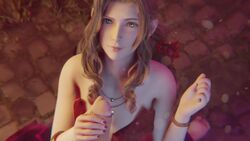 1boy 1girls 3d aerith_gainsborough alternate_version_available animated big_penis biting_lip bracelet brown_hair bulgingsenpai cum cum_in_mouth cum_on_face cumshot cute dress eye_contact facial female final_fantasy final_fantasy_vii final_fantasy_vii_remake green_eyes hand_holding handjob holding_hands interlocked_fingers light-skinned_male longer_than_30_seconds looking_at_viewer male nail_polish necklace open_mouth penis pixiewillow pov pov_eye_contact romantic smile solo_focus sound square_enix straight uncensored video volkor rating:Explicit score:922 user:teeza1713