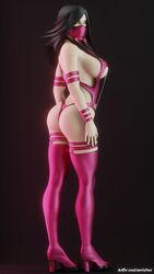 1girls 3d big_ass blender cleavage clothed clothing female female_only large_breasts mask mavixtious mileena mortal_kombat pinup sideboob solo thick_thighs thighhighs wide_hips rating:Questionable score:82 user:justausername