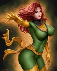 1female breasts comic_book_character curvy curvy_female female female_focus female_only fit_female flowerxl full_body_suit gloves green_bodysuit green_eyes hi_res high_heels highres jean_grey large_breasts light-skinned_female light_skin looking_at_viewer marvel marvel_comics mature mature_female red_hair solo solo_female solo_focus superheroine thick_thighs wide_hips x-men yellow_boots yellow_gloves rating:Questionable score:18 user:Patrick_PAT