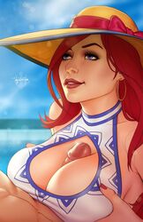 1boy 1girls 2020 big_breasts blue_eyes breasts cleavage erection eye_contact faceless_male female large_breasts league_of_legends light-skinned_female light_skin male miss_fortune paizuri paizuri_under_clothes penis pool_party_miss_fortune pool_party_series riot_games straight tagovantor titfuck titjob rating:Explicit score:443 user:justausername