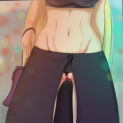 1girls bigpeachs blonde_hair boruto:_naruto_next_generations female female_only ino_yamanaka long_hair naruto pale-skinned_female pale_skin panties partial_nudity partially_clothed puririn_(puririiin) ring skirt solo stomach thong toned toned_female vibrator vibrator_in_pussy vibrator_under_clothes vibrator_under_panties wet_pussy rating:Explicit score:236 user:sigersk