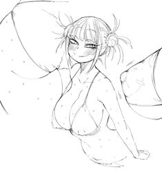 ass bangs big_breasts big_butt big_nipples bikini blunt_bangs blush breasts butt_crack cameltoe cleavage coffing_(artist) double_bun erect_nipples female high_resolution himiko_toga huge_ass large_breasts monochrome my_hero_academia nipples simple_background sketch smile solo sweat swimsuit very_high_resolution white_background rating:Questionable score:129 user:Himiko~Toga