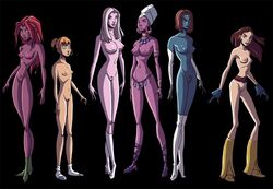 blink_(x-men) blonde_hair blue_eyes blue_skin brown_hair clarice_ferguson dark-skinned_female dark_skin emma_frost harem kitty_pryde light_skin long_hair marvel marvel_comics mystique nipples nude nude_filter orange_hair pussy raven_darkholme red_hair shadowcat shoulder_length_hair storm_(x-men) straight_hair tilde_soames white_eyes white_queen wolverine_and_the_x-men x-men yellow_eyes yellow_sclera rating:Explicit score:26 user:bot