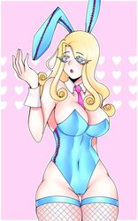 1girls blonde_hair blue_eyes breasts bunny_ears bunnysuit busty cleavage fishnet_stockings fishnets funny_valentine genderswap genderswap_(mtf) jojo's_bizarre_adventure large_breasts lidan necktie necktie_between_breasts rule_63 steel_ball_run voluptuous rating:Questionable score:51 user:Vunny_Falentine